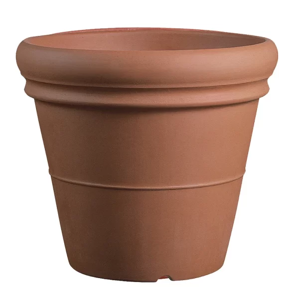 TERRA_DBL_TERRACOTTA VAZA S DVOSTRUKIM RUBOM (DBL)